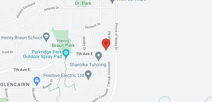 map of 3924 7th AVE E